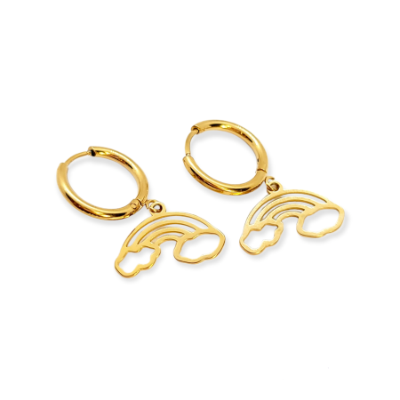 EARRINGS HOOPS RAINBOW3